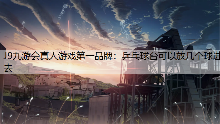 乒乓球台可以放几个球进去